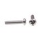 Prime-Line Machine Screw, Round, Phil/Sltd Comb Drive No. 12-24 X 1in 18-8 Stainless Steel 100PK 9005015 - alternate 3